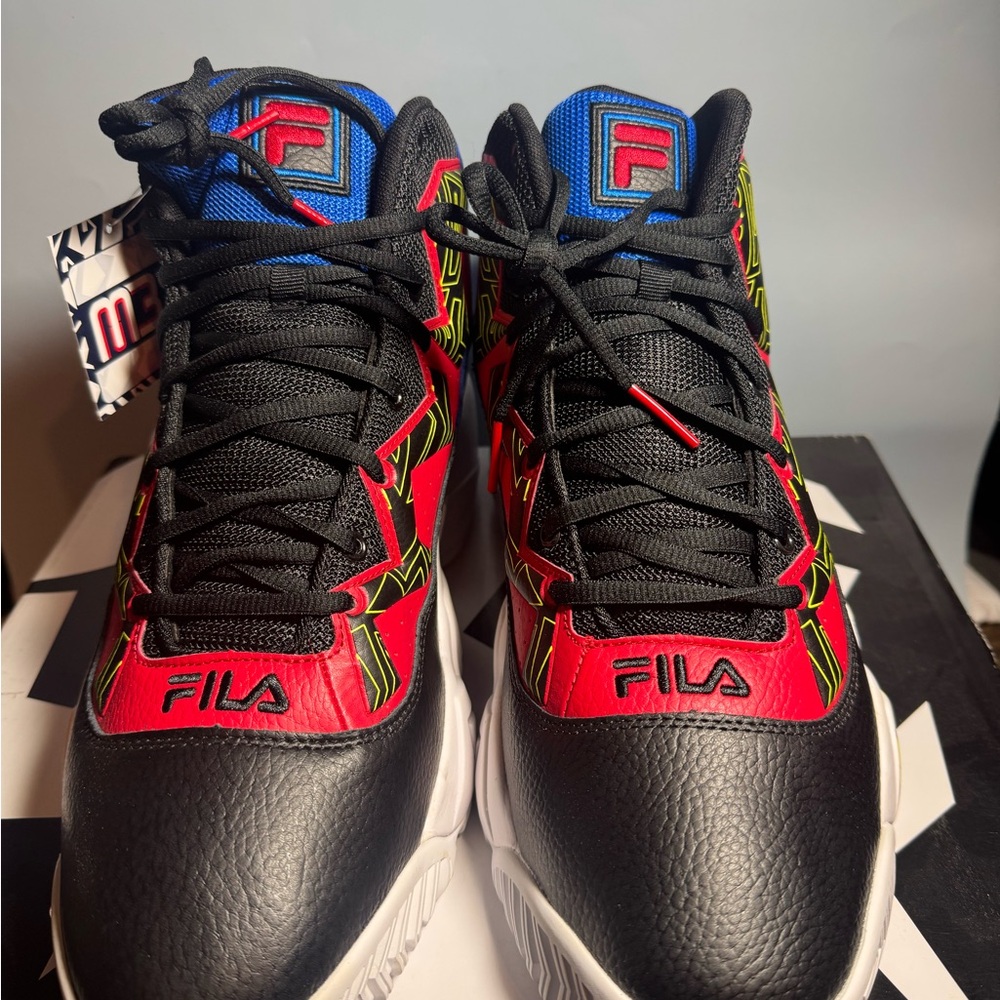 NEW! Fila MB Jamal Mashburn SZ 15 Reto Hight Top Basketball Shoes Men’s - Picture 6 of 7